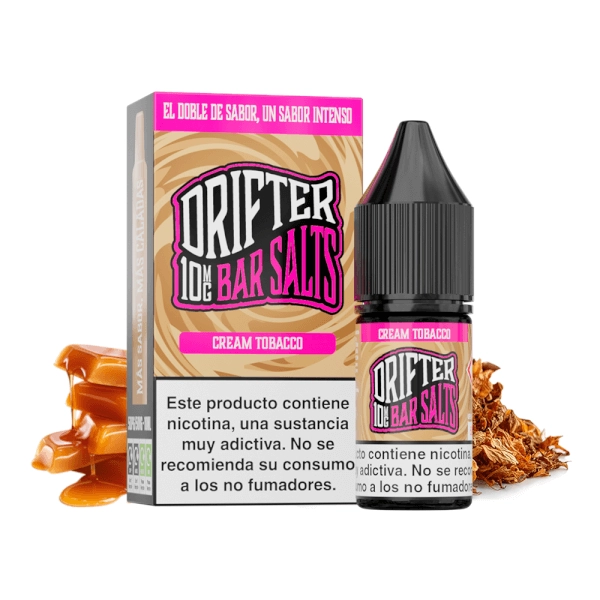 Drifter Bar Salts Cream Tobacco 10ml