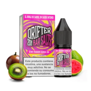 Drifter Bar Salts Kiwi Passion Guava Ice 10ml: imagen 5