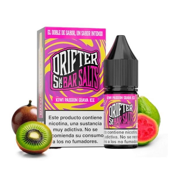 Drifter Bar Salts Kiwi Passion Guava Ice 10ml