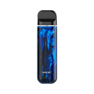 Smok Novo 2 Pod Kit Resin Streak - BLUE AND BLACK