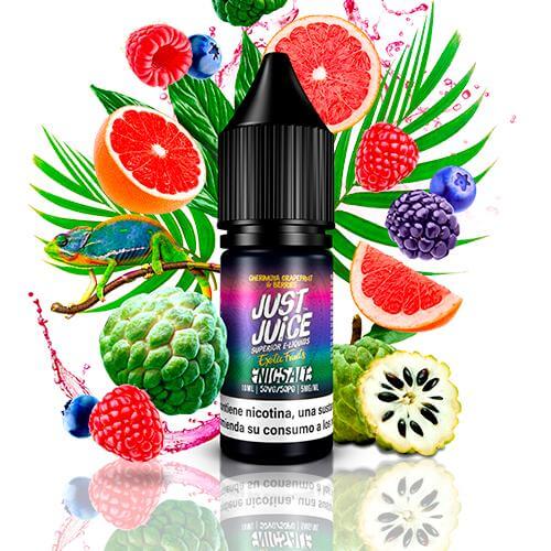 Just Juice Nic Salts Exotic Fruits Cherimoya, Grapefruit & Berries 10ml