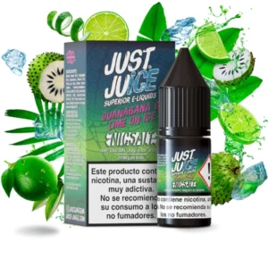 Just Juice Nic Salts Exotic Fruits Guanabana & Lime On Ice 10ml